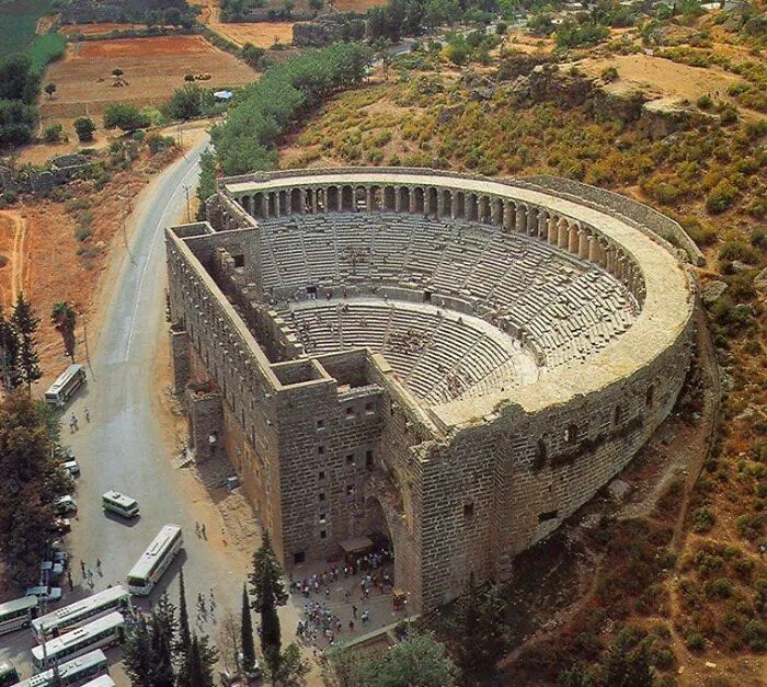 Aspendos In Turkey Is Known For Having The Best-Preserved Theatre Of Antiquity