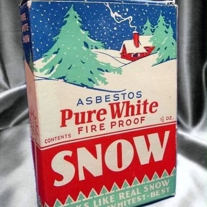 It’s Not Christmas Without “Asbestos Snow”!