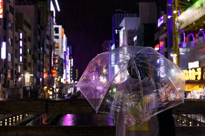 Giving Her Your Umbrella So She Doesn’t Get Wet