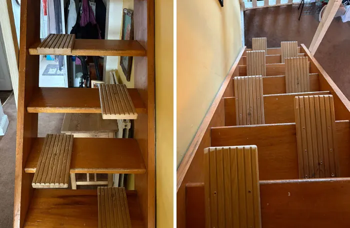My Sisters Landlord Wanted To Improve The Accessibility, So Added These Planks