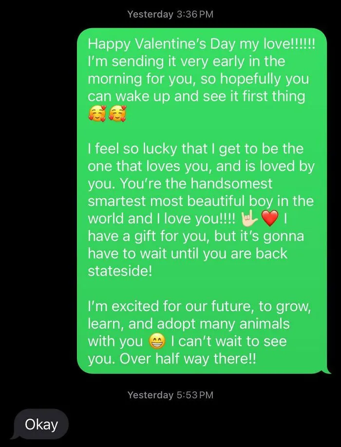 Can’t Believe He Did This On Valentines Day, Of All Days