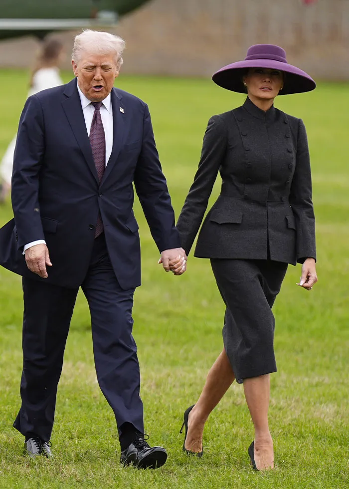 Melania Trump During The UK State Visit