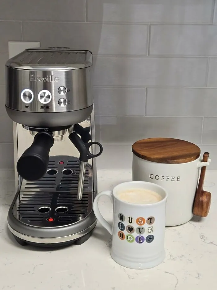 Your Local Barista Is About To File A Missing Person's Report For You Once The <a Style="Display:inline;" Href="Https://Www.amazon.com/Breville-Bambino-Espresso-Machine-Stainless/Dp/B0b1jppg2l?ie=utf8&th=1&linkcode=ll1&tag=bpcrocodile-20&linkid=4bc62e762232da71c893da12549c7ebc&language=en_us&ref_=as_li_ss_tl" Target="_blank">   <span Style="Font: Inherit; Color: #d74b1f;"> Breville Bambino Espresso Machine </Span> Arrives On Your Countertop
