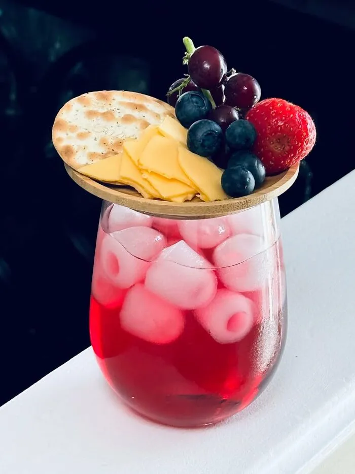  Balancing A Block Of Brie While Holding A Drink Usually Ends In Tragedy But The <a Style="Display:inline;" Href="​​https://Www.amazon.com/Tessco-Charcuterie-Appetizer-Gatherings-Restaurants/Dp/B0d4lv7qbh?ie=utf8&th=1&linkcode=ll1&tag=bpraccoon-20&linkid=74ecb23bff937d84ae1c612f79f66797&language=en_us&ref_=as_li_ss_tl" Target="_blank">   <span Style="Font: Inherit; Color: #d74b1f;"> Wine Glass Topper Charcuterie Board </Span> Allows Them To Snack With One Hand Free For Wild Gestures