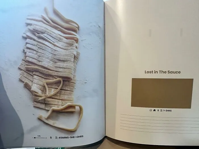 A Copy Of The <a Style="Display:inline;" Href="Https://Www.amazon.com/Dinner-Dates-Cookbook-Scratch-Off-Activities/Dp/B0clhp61h3?ie=utf8&linkcode=ll1&tag=bpgiraffe-20&linkid=0642a4ba42ee5bdd08265bdb5653f6bf&language=en_us&ref_=as_li_ss_tl" Target="_blank">   <span Style="Font: Inherit; Color: #d74b1f;"> Date Night Cookbook For Couples S/ </Span> Is A Slightly Chaotic Way To Test The Structural Integrity Of Your Relationship By Forcing You To Cook A Meal Together Without Breaking Up