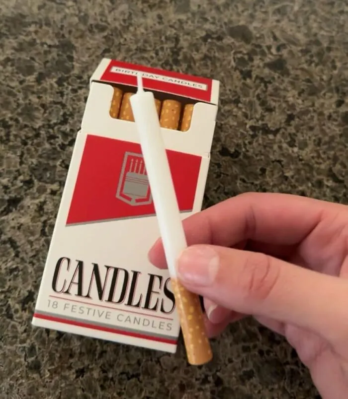 A Set Of <a Style="Display:inline;" Href="Https://Www.amazon.com/Vat19-239829-Cigarette-Birthday-Candles/Dp/B0f5y78nrk?ie=utf8&linkcode=ll1&tag=bpgecko-20&linkid=dd445e781c67bb468e5c49a5daa65b73&language=en_us&ref_=as_li_ss_tl" Target="_blank">   <span Style="Font: Inherit; Color: #d74b1f;"> Cigarette Birthday Candles </Span> Is The Perfect Way To Tell Your Aging Friend, "Congratulations On Another Year Closer To The End Of The Line"