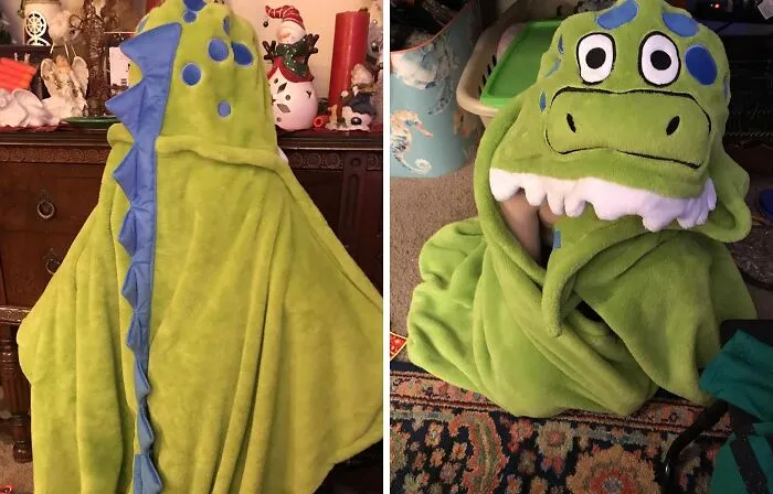 Your Couch Can Now Be A Prehistoric Landscape Roamed By The Laziest, Most Comfortable Predator Of All Time With This <a Style="Display:inline;" Href="Https://Www.amazon.com/Lazy-One-Blanket-Wearable-Dinosaur/Dp/B06zyk56mw?ie=utf8&th=1&linkcode=ll1&tag=bpgecko-20&linkid=4cff3dc0e415737575131c81d42fda62&language=en_us&ref_=as_li_ss_tl" Target="_blank">   <span Style="Font: Inherit; Color: #d74b1f;"> Dinosaur Hooded Blanket </Span>