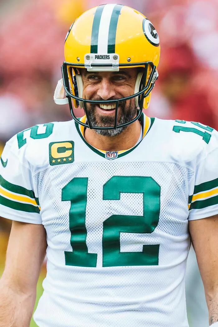 Football Player Aaron Rodgers, 42