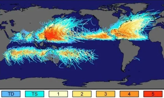 No Hurricane Has Ever Crossed The Equator