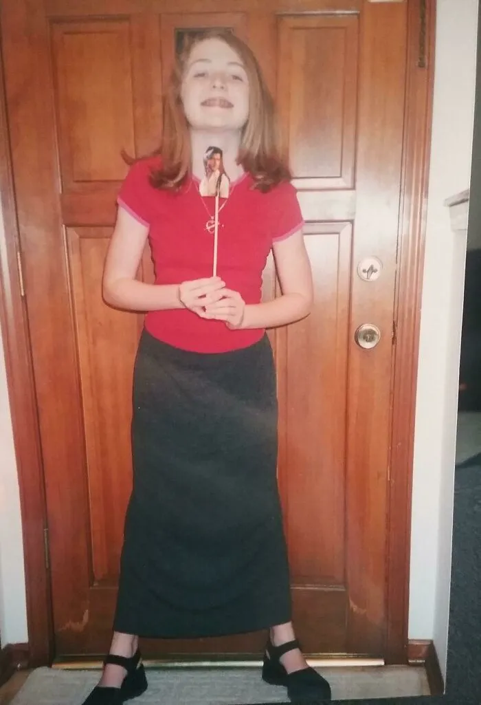 In 7th Grade, I Didn't Have A Date To The Dance, So I Cut Out A Picture Of Brendan Fraser And Taped It To A Stick And Brought It With Me. For Real