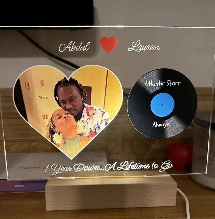 The Official Anthem Of Your Relationship Can Now Be Immortalized In A Way That's Much More Permanent, And Slightly Less Cheesy, Than A Mixtape Thanks To This <a Style="Display:inline;" Href="Https://Www.amazon.com/Personalized-Romantic-Anniversary-Valentines-Keepsake/Dp/B0ftzl3xdg?ie=utf8&th=1&linkcode=ll1&tag=bplemur-20&linkid=65ad3d2a52c0db52dc94c29895d5385a&language=en_us&ref_=as_li_ss_tl" Target="_blank">   <span Style="Font: Inherit; Color: #d74b1f;"> "Our Love Song" Custom Plaque </Span>