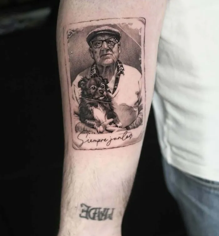 Old Photo Fresh On Skin