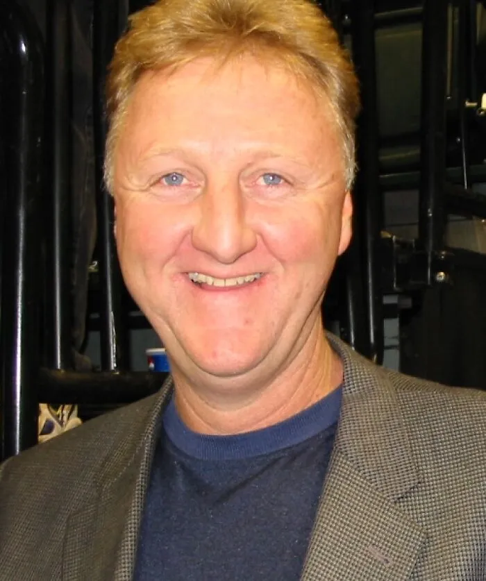 Basketball Player and Coach Larry Bird, 69