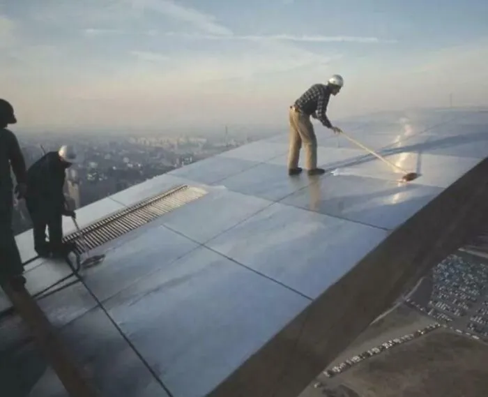 Gateway Arch Cleaning