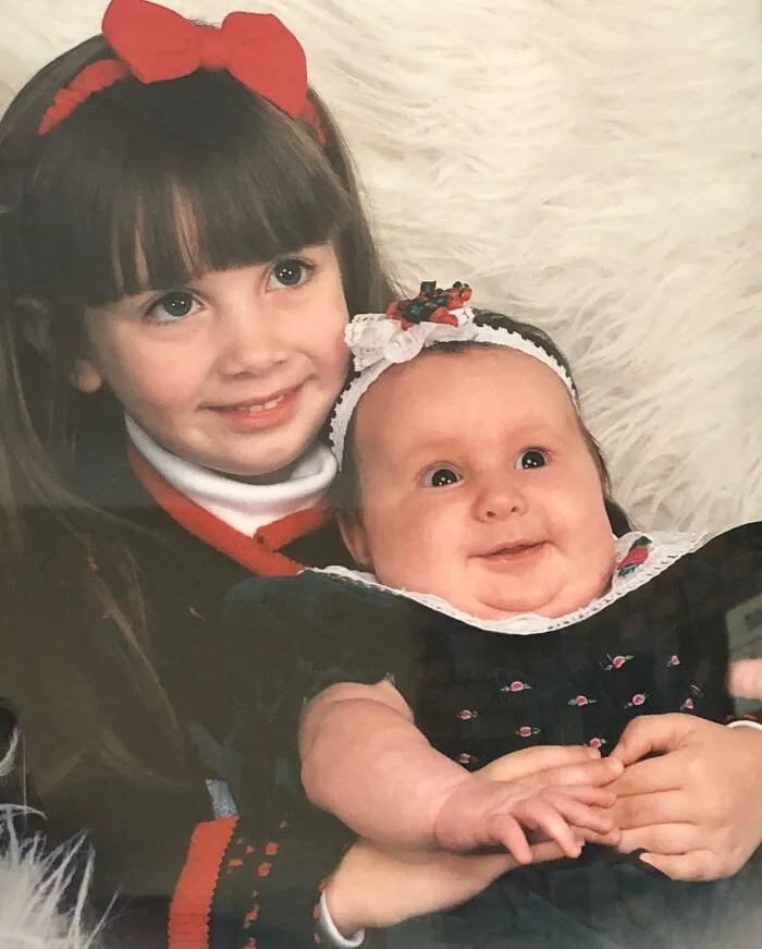 Apparently This Was The Best Photo They Could Get For My First Christmas