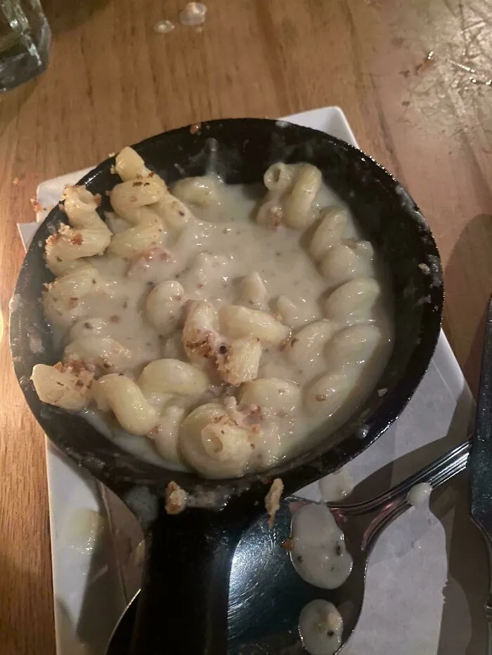 This Mac N Cheese That I Was Served In A Restaurant