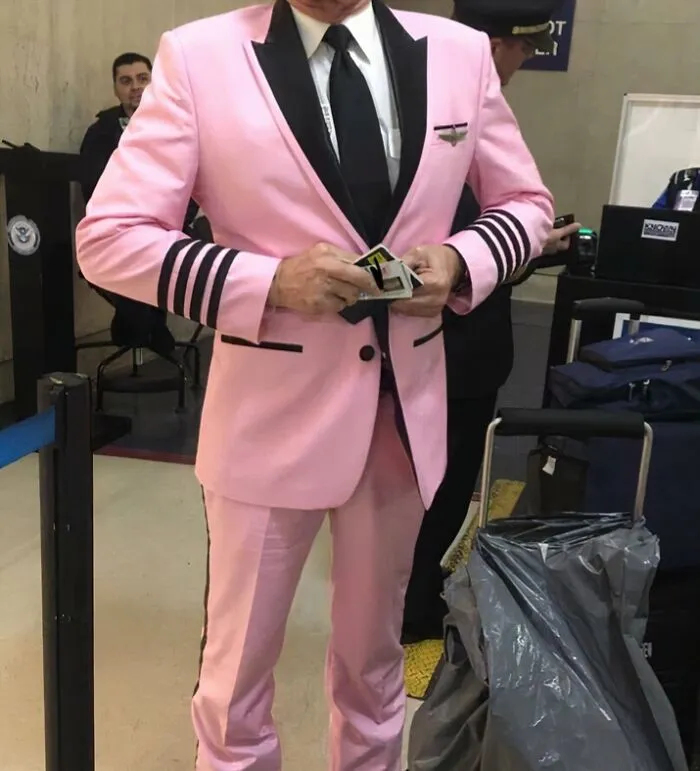 This Pilot Was Flying His Retirement Flight And Wanted To Look Special- And He Did