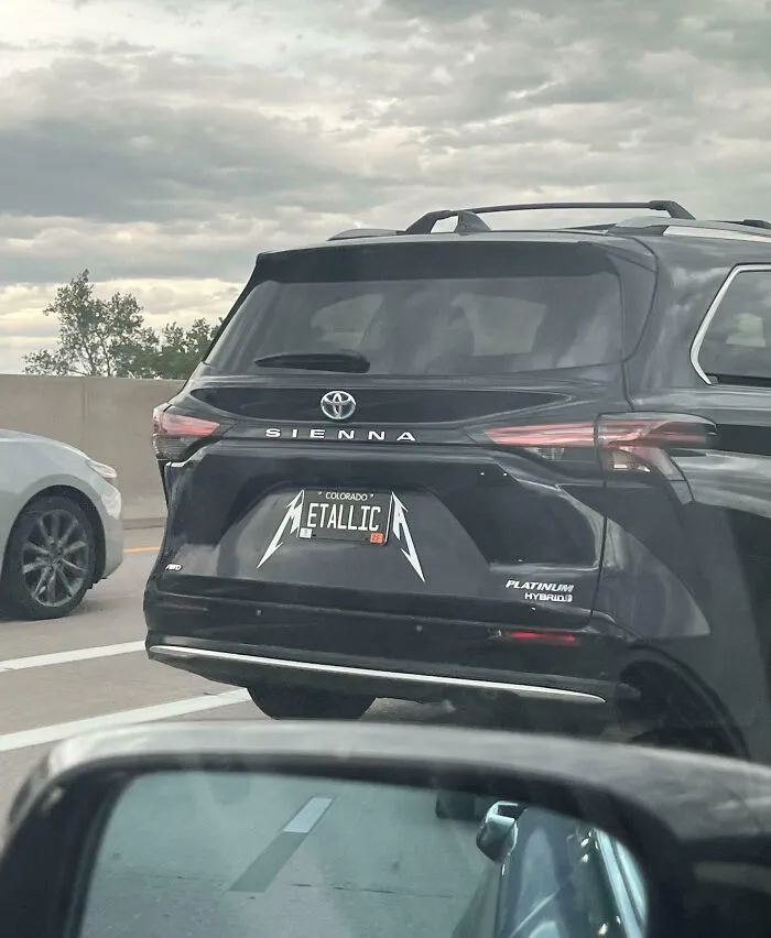 Possibly The Best Vanity Plate
