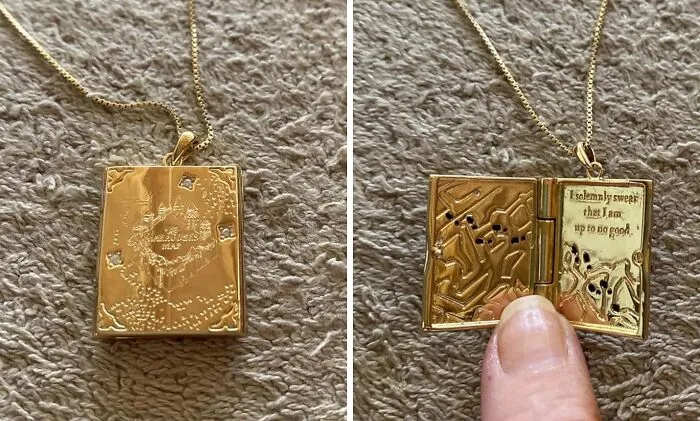 A <a Style="Display:inline;" Href="Https://Www.amazon.com/Alex-Ani-Mischief-Managed-Necklace/Dp/B0cgz12432?ie=utf8&linkcode=ll1&tag=bpferret-20&linkid=7e728fb25d9aa3e1b797f905e6af33f0&language=en_us&ref_=as_li_ss_tl" Target="_blank">   <span Style="Font: Inherit; Color: #d74b1f;"> Mischief Managed Locket Necklace </Span> Will Let Her Carry A Tiny, Secret Tribute To Her Favorite Magical Troublemakers, While Also Looking Like A Completely Normal, Non-Magical Adult