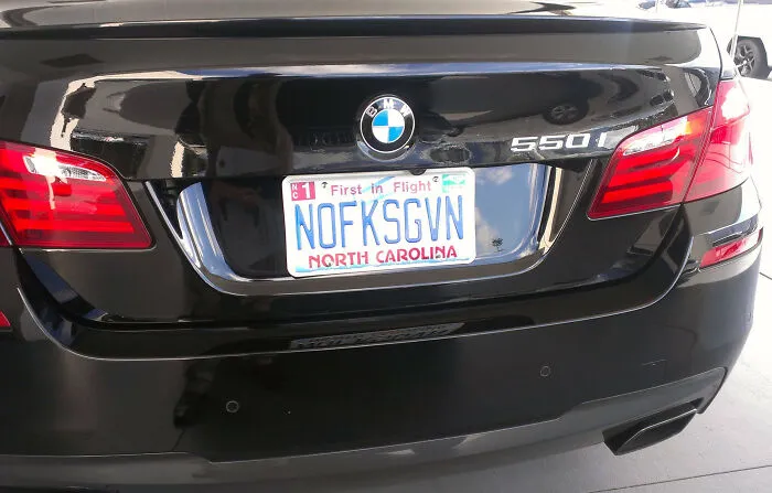 I Would Have Blurred This Guy's License Plate But