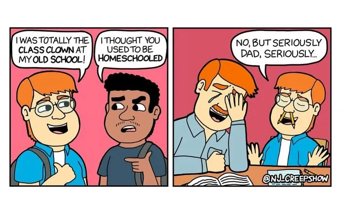 30 Ridiculous And Funny Dark Humor Comics From The Series ‘NJ Creepshow’ (New Pics)