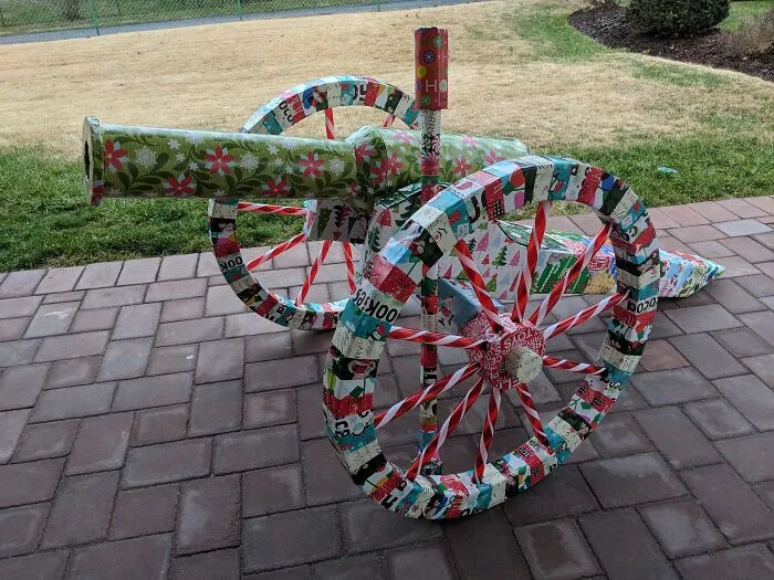 Our Family Has A 35+ Year Tradition Of Disguising Christmas Gifts. This Took Over 80 Hours To Build