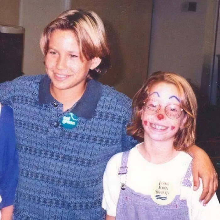 When I Met My Childhood Crush, Jonathan Taylor Thomas, My Face Was Painted Like A Clown