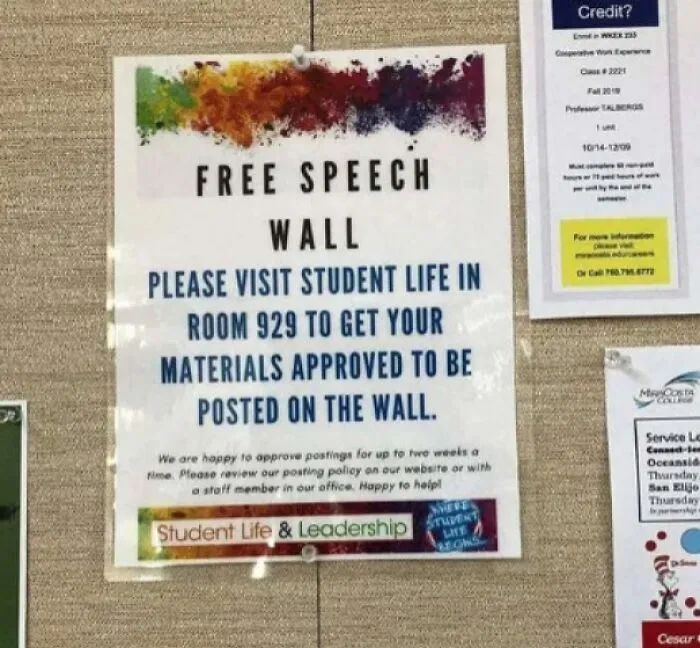 To Have Free Speech