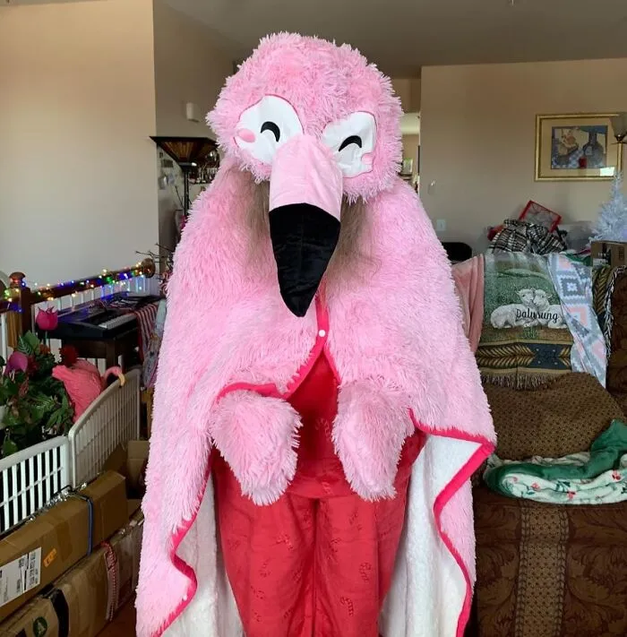 A <a Style="Display:inline;" Href="Https://Www.amazon.com/Flamingo-Wearable-Hooded-Blanket-Adults/Dp/B09n44z5xj?ie=utf8&th=1&linkcode=ll1&tag=bpantelope-20&linkid=3b127a3468a072b8e53ce5af3452b7c9&language=en_us&ref_=as_li_ss_tl" Target="_blank">   <span Style="Font: Inherit; Color: #d74b1f;"> Flamingo Wearable Hooded Blanket </Span> Will Allow Its New Owner To Achieve Their Final Form: A Glorious, Cozy, And Slightly Ridiculous Human-Bird Hybrid Who Has No Intention Of Leaving The Couch Ever Again