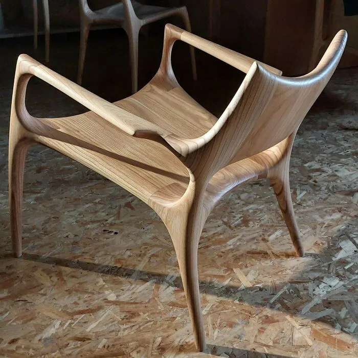 Ash Armchair. Finally Finished This After Many Months Of Dithering