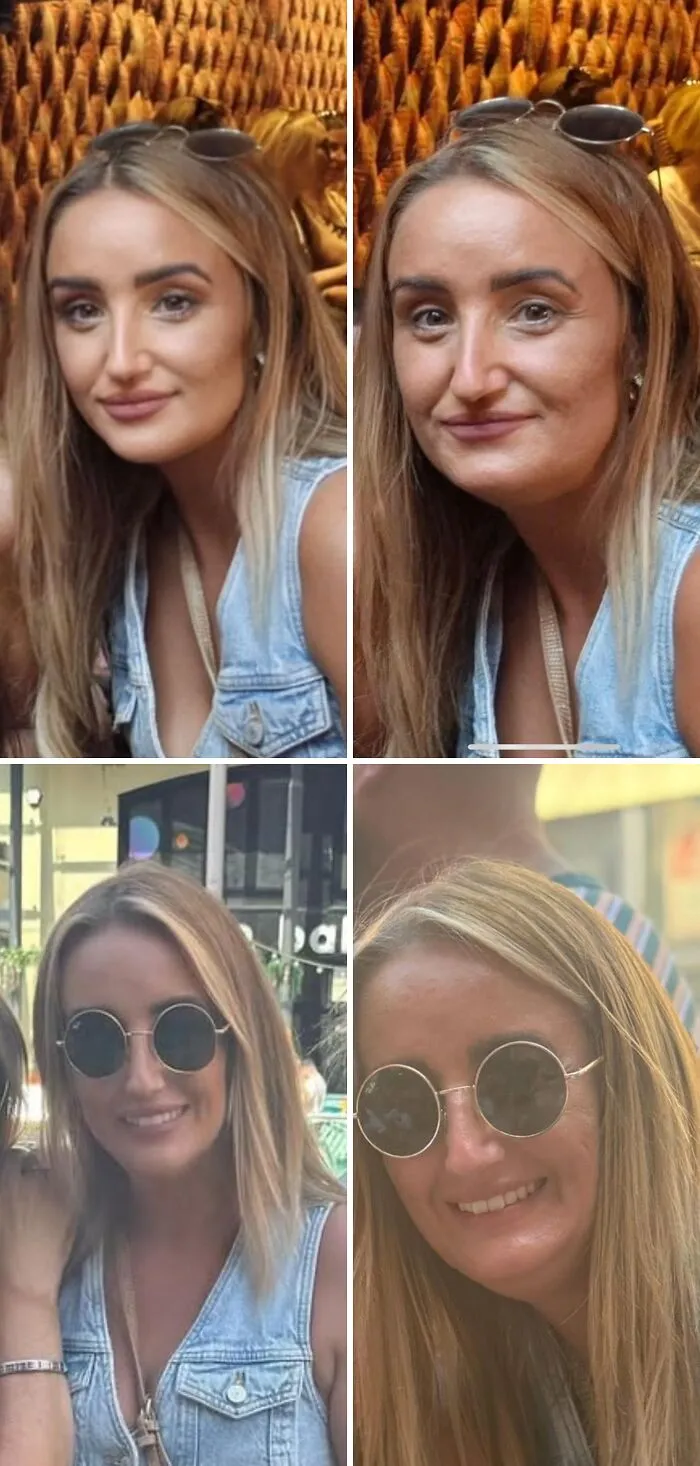 Her Friend Uploaded The Pics Before She Got A Chance To Edit Them
