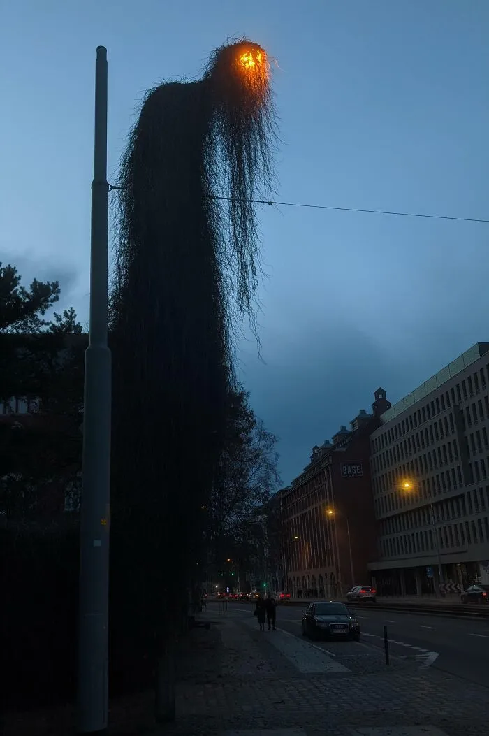 This Street Lamp In Wroclaw