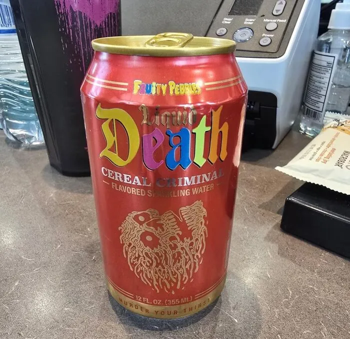Don't Be Fooled By The Name Because A Can Of <a Style="Display:inline;" Href="Https://Www.amazon.com/Liquid-Death-Pebbles-Flavored-Artificial-Sweeteners/Dp/B0f8wrrv7m?ie=utf8&th=1&linkcode=ll1&tag=bpcobra-20&linkid=c919135af647240104552ed5a003a538&language=en_us&ref_=as_li_ss_tl" Target="_blank">   <span Style="Font: Inherit; Color: #d74b1f;"> Fruity Pebbles Flavored Sparkling Water </Span> Is A Beverage That Will Make Your Taste Buds Feel Like They're Watching Saturday Morning Cartoons In Their Pajamas