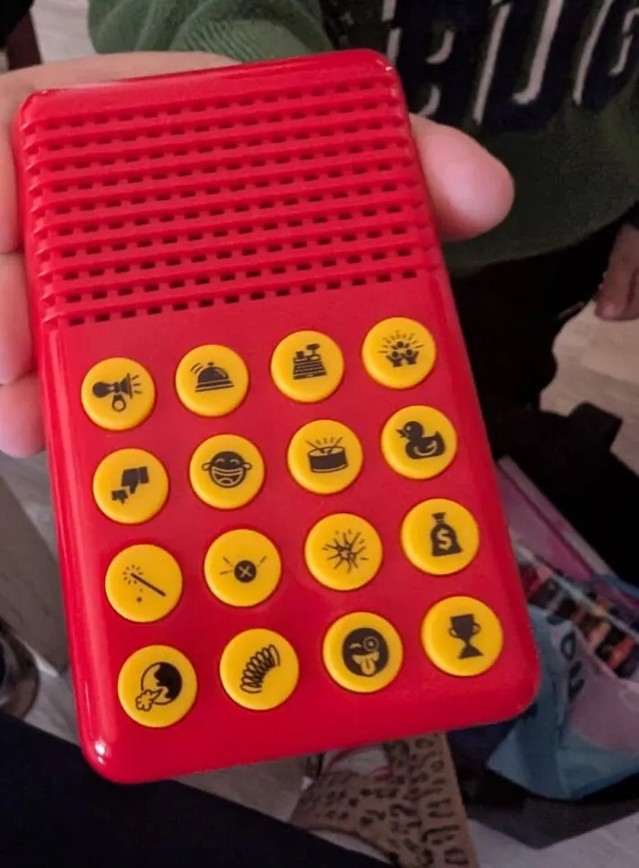 The <a Style="Display:inline;" Href="Https://Www.amazon.com/Sound-Effects-Machine-Hilarious-Stuffers/Dp/B0drwbjdlj?ie=utf8&linkcode=ll1&tag=bpcobra-20&linkid=9e8b787ebaa150450285aa61d05f50ac&language=en_us&ref_=as_li_ss_tlhttps://Www.amazon.com/Sound-Effects-Machine-Hilarious-Stuffers/Dp/B0drwbjdlj?ie=utf8&linkcode=ll1&tag=bpcobra-20&linkid=9e8b787ebaa150450285aa61d05f50ac&language=en_us&ref_=as_li_ss_tl" Target="_blank">   <span Style="Font: Inherit; Color: #d74b1f;"> Knucklehead Sound Effects Machine </Span> Is The One Gift That Will Allow You To Finally Have A Perfectly-Timed Rimshot For All Of Your Terrible Jokes