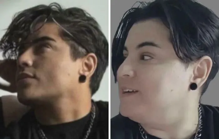Woman In Her 40's Desperately Trying To Be A Teenaged Boy