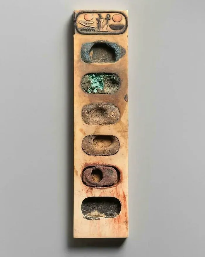 A Painter's Palette From Ancient Egypt