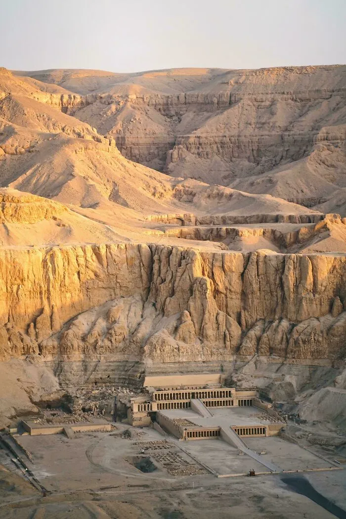 I Captured This Photo Of The Temple Of Hatshepsut Last Week. Such A Unique Building For Perhaps The Most Powerful Woman In Antiquity