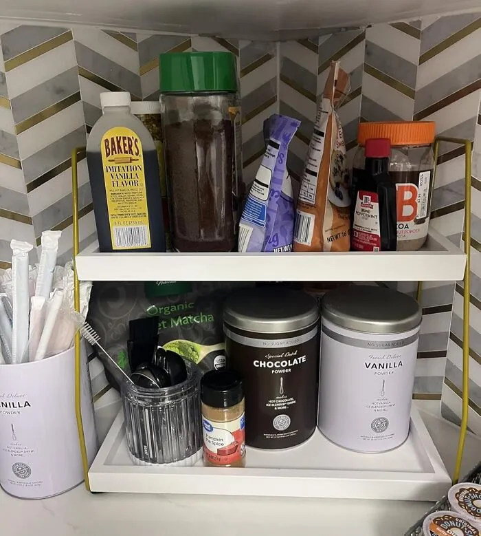 A <a Style="Display:inline;" Href="Https://Www.amazon.com/Forbena-Bathroom-Organizer-Countertop-Counter/Dp/B0bngxglt3?pd_rd_w=jh2gw&content-ID=amzn1.sym.9cf17164-13e4-4652-96f9-F76b8f33fec0&pf_rd_p=9cf17164-13e4-4652-96f9-F76b8f33fec0&pf_rd_r=r52t47dhdf1kmxm42m80&pd_rd_wg=fgopm&pd_rd_r=0aa5395e-2D76-4653-Bc71-D3c90e832a03&pd_rd_i=b0bngxglt3&th=1&linkcode=ll1&tag=bpalpaca-20&linkid=036bdeaa5fcbafd7ba61622fec89ddab&language=en_us&ref_=as_li_ss_tl" Target="_blank">   <span Style="Font: Inherit; Color: #d74b1f;"> 2-Tier Bathroom Organizing Stand </Span> Will Give Her Chaotic Collection Of Lotions And Potions The Organized And Glamorous Home They Deserve