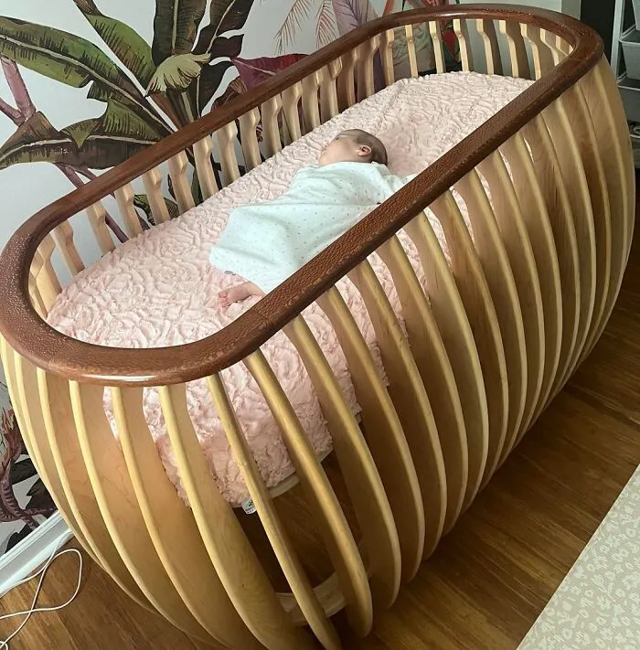 Homemade Baby Crib Inspired By The $10k One My Wife Saw The Kardashians All Buy