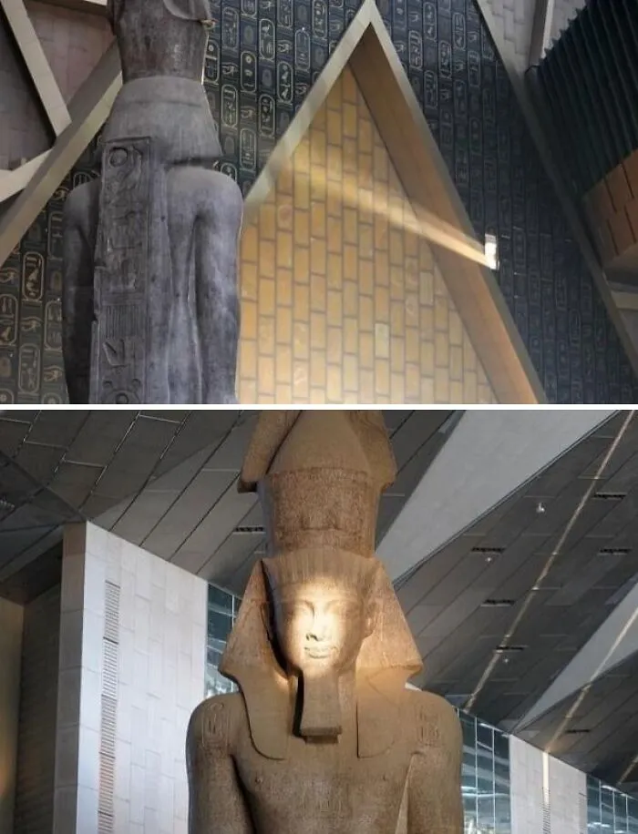 The Phenomenon Of The Sun Aligning With The Face Of Ramses II At The Grand Egyptian Museum