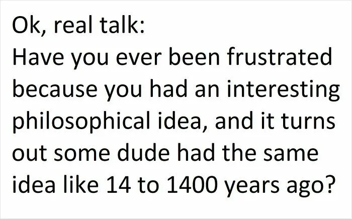 Please, Guys, I Don't Want To Feel Like I'm The Only One