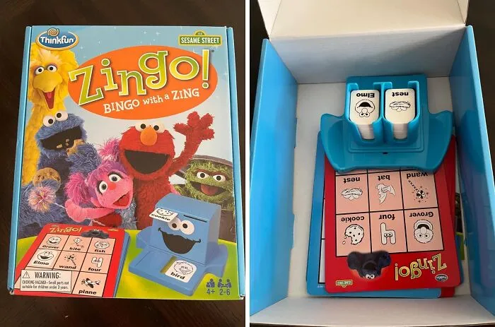 They'll Be So Busy Trying To Match Big Bird And Yelling "Zingo!" That They Won't Even Realize They're Secretly Learning To Read With <a Style="Display:inline;" Href="Https://Www.amazon.com/Thinkfun-Sesame-Language-Favorite-Characters/Dp/B0cxg595gn?ie=utf8&th=1&linkcode=ll1&tag=bpgoat-20&linkid=64d2a03222895eb29bc20d5bddc6ffd4&language=en_us&ref_=as_li_ss_tl" Target="_blank">   <span Style="Font: Inherit; Color: #d74b1f;"> Sesame Street Zingo! </Span>