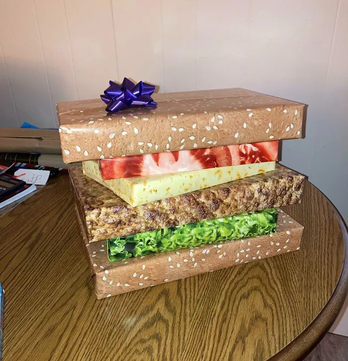 Told My Boyfriend I Was Getting Him A Burger For Christmas