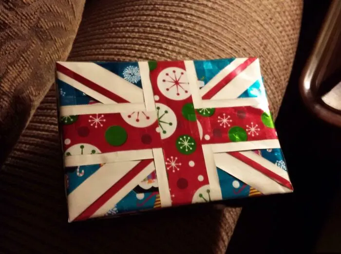 My American Dad Is A Big Fan Of Classic British Comedy. This Is How I Wrapped His Benny Hill Box Set