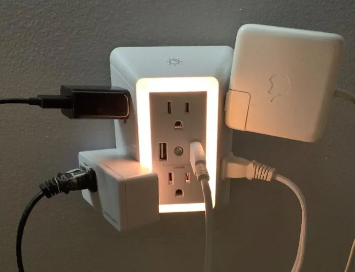 The Local Fire Marshal Will Sleep Much Better At Night Knowing You Are Using The <a Style="Display:inline;" Href="​​https://Www.amazon.com/Protector-Powrui-6-Outlet-Extender-Charging/Dp/B0dcfpdmsl?ie=utf8&th=1&linkcode=ll1&tag=bphawk-20&linkid=a3963892119afef28dcb5838455549ad&language=en_us&ref_=as_li_ss_tl" Target="_blank">   <span Style="Font: Inherit; Color: #d74b1f;"> 6-Port Surge Protector Plug Extender </Span> Instead Of Sketchily Daisy-Chaining Three Different Power Strips Together