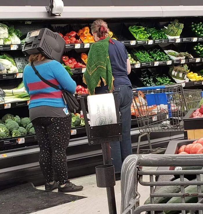 Mi amigo vio esto cuando fue a Walmart 