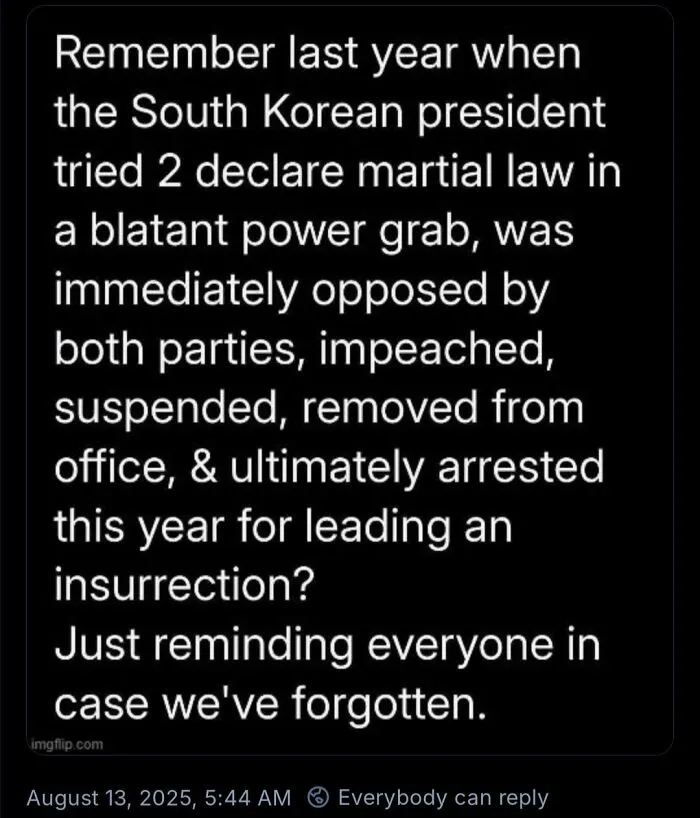 I Remember And Knew That Wouldn't Happen Here. A Certain Party Is Choosing Party, Over Country Here