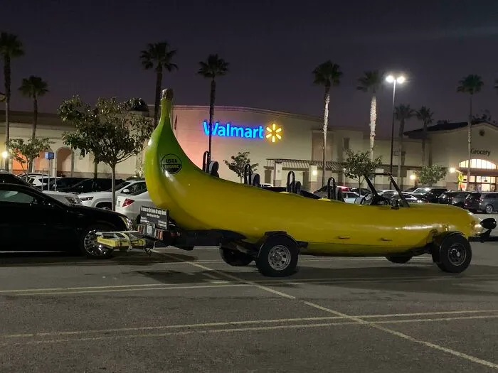 Banana Car At Walmart