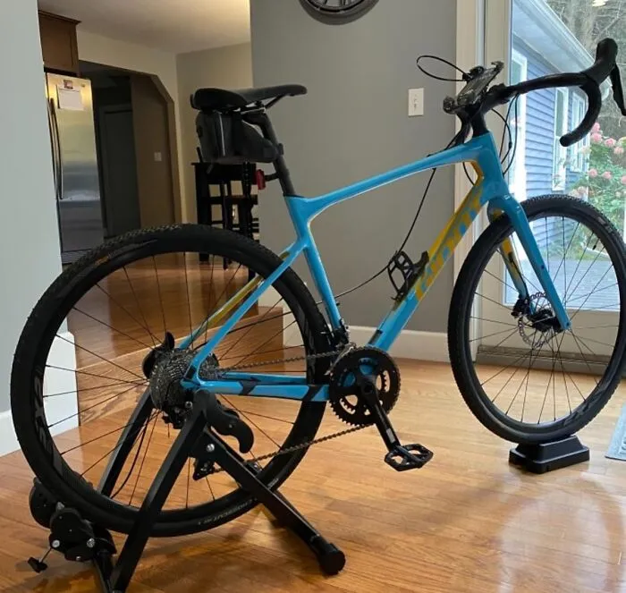 Wearing Full Spandex To Watch Netflix Is Finally Socially Acceptable When You Mount Your Ride To The <a Style="Display:inline;" Href="https://Www.amazon.com/Balancefrom-Trainer-Bicycle-Exercise-Magnetic/Dp/B0872255ps?ie=utf8&th=1&psc=1&linkcode=ll1&tag=bpmole-20&linkid=162e77ae602b1e0240be5558c5b4762c&language=en_us&ref_=as_li_ss_tl" Target="_blank"> <span Style="Font: Inherit; Color: #d74b1f;"> Bike Trainer Stand </Span> And Cycle Nowhere Fast