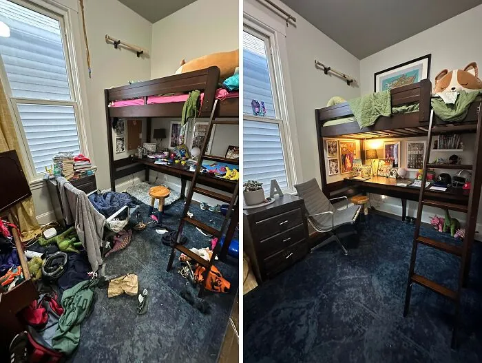 Chronic Illness LED Me To The Mess. I'm Trying To Tackle It At A Manageable Pace. Here's My 10-Year-Old’s Room